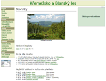 Tablet Screenshot of kremezsko.cz